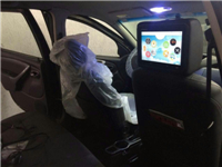 網(wǎng)絡版出租車廣告機成功進軍南美市場
